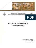 Metodos Mineria A Cielo Abierto PDF