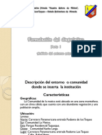 Entrada 2, Formulación Del Diagnostico