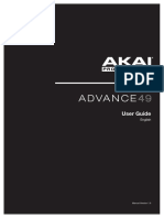AKAI Advance49 - UserGuide - V1.0