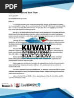 Kuwait International Boat Show Presentation