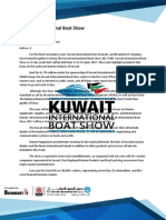 Kuwait International Boat Show Presentation