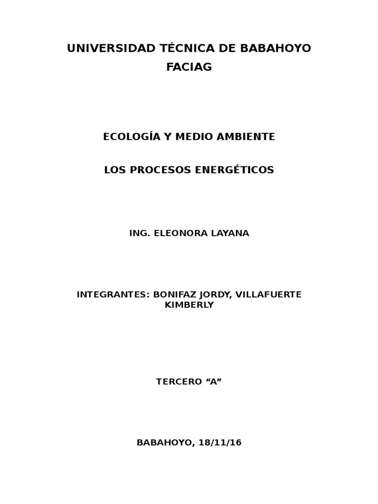 procesosenergéticos Fotosíntesis Nutrientes