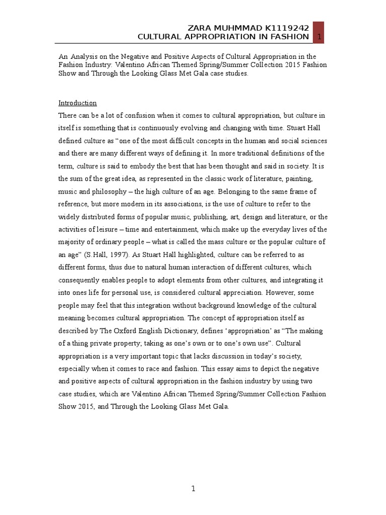 Is art appropriation good or bad image