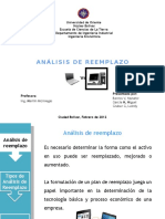 Analisis de Reemplazo