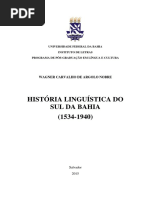 Wagner Argolo - Historia Linguistica Do Sul Da Bahia (1534-1940) (Tese de Doutorado)