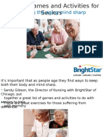 Memory Games and Activities For Seniors: Keeping The Aging Mind Sharp