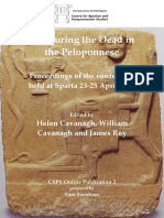 Honouring The Dead in The Peloponnese. Proccedings of The Conference PDF