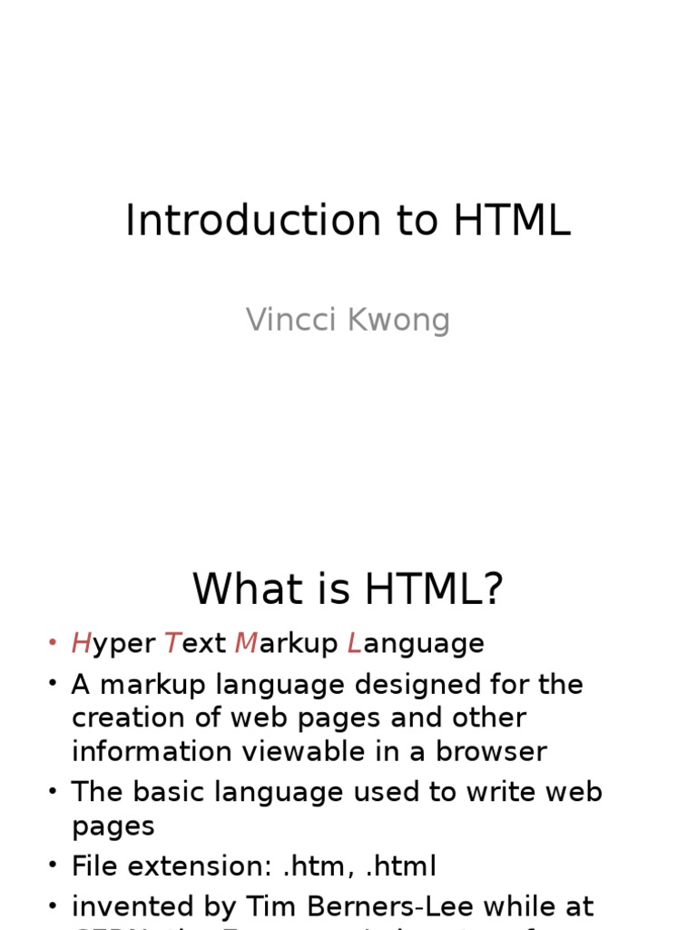 Cs101lab html codes pdf html html element