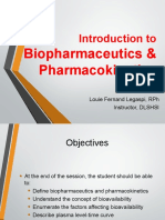 1 Introduction - Biopharmaceutics