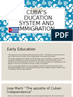 Cuba's Education System and Factors Driving Immigration