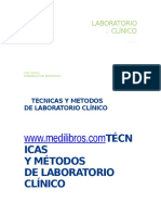 Tecnicas y Metodos de Laboratorio2 Clinico Medilibros Com