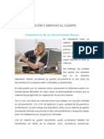 Importancia de Los Documentos Físicos