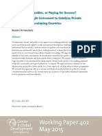 Beatriz Armendariz - Working Paper on Financing to Support Private Sector