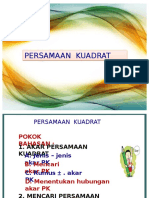 BAB Persamaan Kuadrat