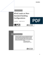 Wind Loads On Non Standard Building Configurations: Presented By: Donald R. Scott, S.E