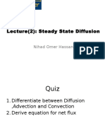  Steady State Diffusion