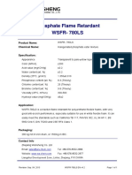 Phosphate Flame Retardant WSFR-780LS: Product Name: Chemical Name