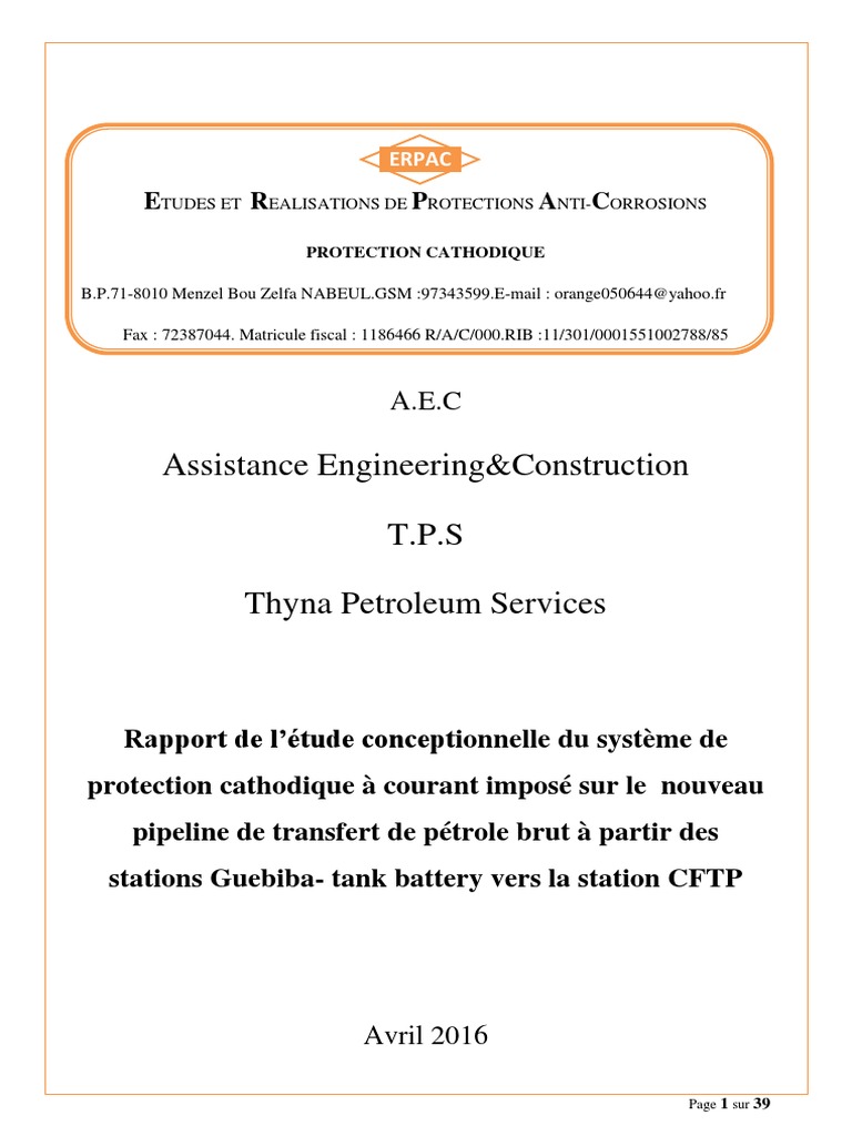 Conceptual Survey of Cathodic Protection System PDF | PDF | Corrosion ...
