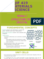 JIF 419 - Webex 1 (10.9.2016) - Structure of A Crystal
