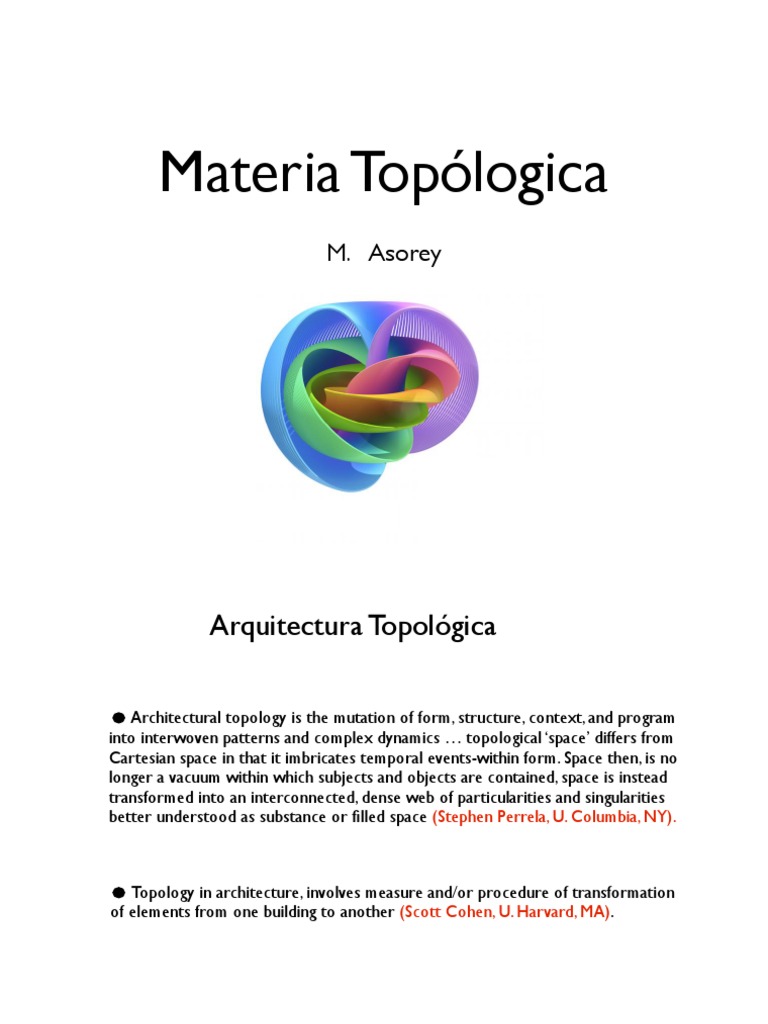Advanced Topological Physics | PDF | Spin (Physics) | Modern Physics