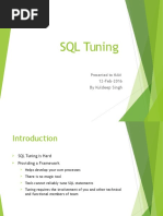 SQL Tuning