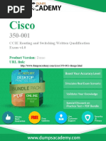 Cisco: CCIE Routing and Switching Written Qualification Exam v4.0