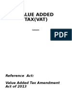 Value Added Tax (Vat) .PPT Final