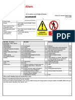 New Risk Assessment