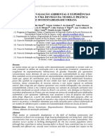 Avaliação ambiental e experiências de sustentabilidade urbana