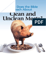 What Does The Bible Teach About Clean and Unclean Meats?