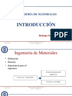 Introducción Ingeniería de Materiales
