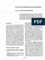 Florenzano, R. y Feuerhake, O. (1981) Atención Psiquiátrica en Programas de Salud General. Bol of Sanit Panam