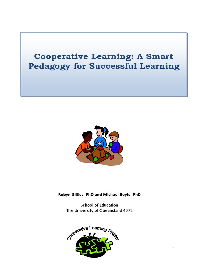 Cooperative Learning PDF | PDF | Interpersonal Relationships | Motivation