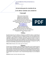 Proyecto de inversión para la creación de un Restaurante de dietas variadas en la ciudad de Guayaquil (1).doc