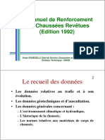 3-Manuel de Renforcement Des Chaussées Revêtues - Cycle Perfectionnement