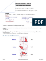 2345unit11geometrynotes Transformationalgeometry