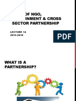 Cross Sector Partnership