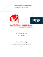 Hasil Radiologi Intraoral Periapikal