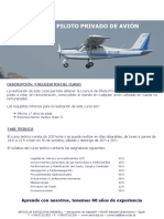 PPLA ACBS - Curso Piloto Privado Avión - 2016