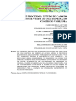 Gestão de Processos Estudo de Caso Do Processo de Venda de Uma Empresa Do Comércio Varejista