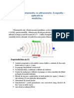 Diagnoza Si Tratamente Cu Ultrasunete