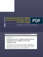 Predicting survival in malignant pleural effusion FICHA CARLOS MARZO 2015.pptx