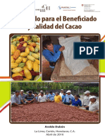 Protocolo para El Beneficiado y Calidad Del Cacao 2016