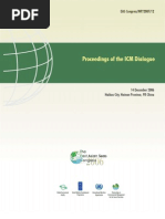 Proceedings of The ICM Dialogue