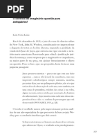 O Controle Do Imaginário, Uma Questão Para Antiquários - Luiz Costa Lima