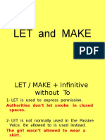 Let and Make