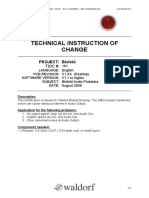 Technical Instruction of Change_101 Eng