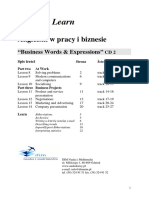 Angielski W Pracy I Biznesie Część 2 PDF