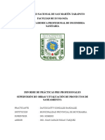 Supervisión obras saneamiento Moyobamba