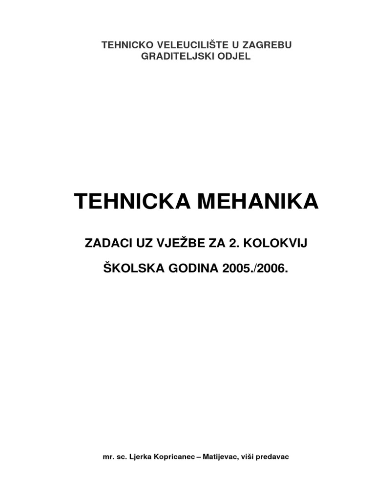 Mehanika | PDF